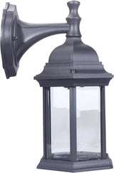 LIT-PaTH Outdoor Wall Lantern, Wall Sconce as Porch Lighting Fixture, E26 Medium Base Max 60W, Aluminum Housing | Lumora