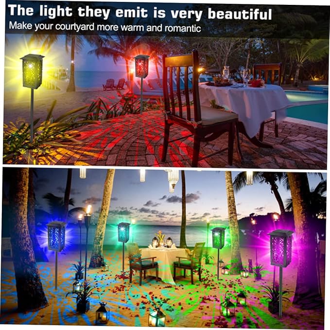 Led Solar Lights Outdoor Garden Decor Solar Pathway Lights Spot for Patio Decorations