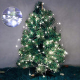 woohaha Solar String Lights, 2 Pack 100 LED Copper Wire Lights, Waterproof Fairy Decoration Starry String Lights | Lumora