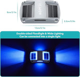 AGPTEK Solar Driveway Lights 4 Pack, Solar Deck Lights Outdoor Dock Marine Lights LED Dock Lights Solar Powered | Lumora