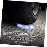 SUPVOX Solar Ground Lights: Aluminum Alloy Automatic Led Solar Driveway Lights for Garden - Outdoor Path Light | Lumora
