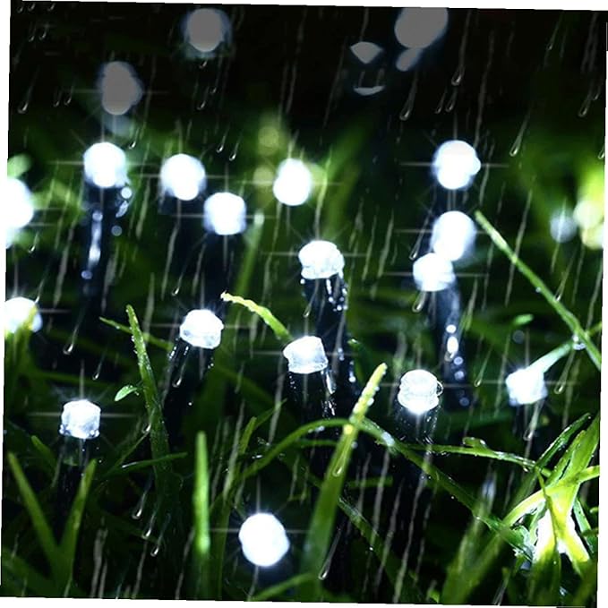 2 Sets Solar LED String Lights Outdoor LED Multi-hue Garden Solar Powered Fairy Lights for Trees Patio Decorations | Lumora
