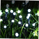 2 Sets Solar LED String Lights Outdoor LED Multi-hue Garden Solar Powered Fairy Lights for Trees Patio Decorations | Lumora
