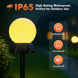 BlcTec Solar Pathway Lights Outdoor, Warm White Path Lights with 3-Sided Solar Panels, 18H Runtime, IP65 | Lumora