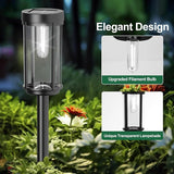 12 Pack Solar Lights Outdoor Waterproof for Garden Walkway Pathway Lawn Yard Decorative Modern Landscape Lighting. | Lumora