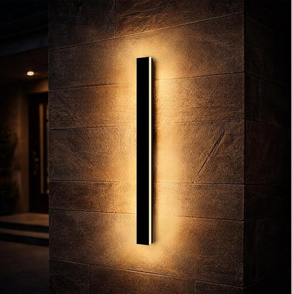 Long Outdoor Wall Lights, 47.24 Inches Exterior Lights, Waterproof Ip65 Linear LED Wall Sconce, 38W Elegant | Lumora