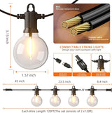 Kawaya 240FT Outdoor Lights String LED Patio Light Waterproof Dimmable G40 Globe String Lighting for Outside with | Lumora