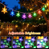 150 LED Color Changing Star String Lights - 65.6ft with Remote, 11 Modes, IP44 Waterproof, Linkable Plug in Lights | Lumora