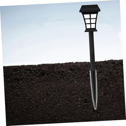 Lawn Light Accessories 15Pcs Solar Torch Light Extension Poles with Ground Stakes and Connector Kit for Outdoor Solar Path and Landscape Lighting