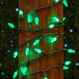 Novelty Lights 24FT 70 LED C6 Christmas String Lights, Outdoor Commercial Grade Tree Decorations, Permanent LED | Lumora
