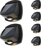 SOLPEX Solar Lights Outdoor Waterproof IP65, Solar Stair Lights Outdoor for Fence, Deck, Step, Dual Color LED 3 | Lumora
