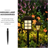 GANAZONO Ground Spike 5.51 Inch Landscape Lighting Accessories Durable Plastic Stakes for Outdoor Garden Solar | Lumora