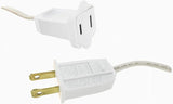 HLO Lighting C9 Light Strings | 25' White Cord with 12" Socket Spacing, E17 Light Stringer for C9 Christmas Lights | Lumora