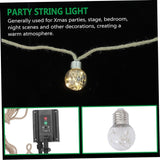 Solar LED Decorative String Lights Waterproof Outdoor Lights for Garden 20-Feet 30 Bulbs Warm White Glow for | Lumora