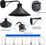 1 Pack Outdoor Wall Lights Wall Mount for House, Front Porch Wall Light Fixtures Wall Mount, Farmhouse Wall Sconce | Lumora