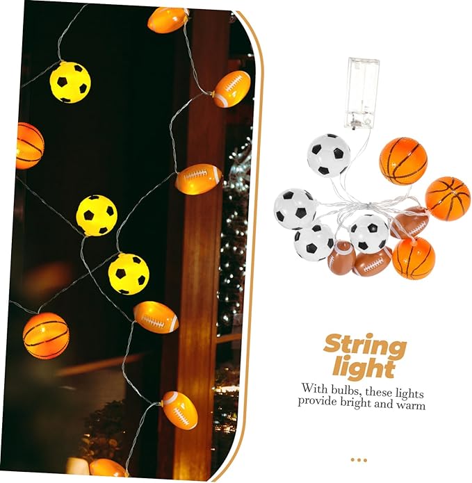 Ciieeo Sports Led String Lights for Indoor and Outdoor Decor for Camping Weddings and Parties Lightweight and Portable Consistent Illumination