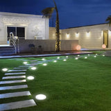 NFESOLAR Solar Lights Outdoor with 16 LEDs, Bright Solar Ground Lights Outdoor Waterproof for Yard Garden Lawn | Lumora