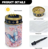 Butterfly Flower Solar Lights for Cemetery Gravesite Outdoor Solar Lights for Yard Decorative Cemetery Candle | Lumora
