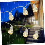 Solar LED Decorative String Lights Waterproof Outdoor Lights for Garden 20-Feet 30 Bulbs Warm White Glow for | Lumora