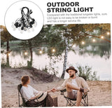 15m Led Camping String Lights Outdoor String Lamp LEDs Wear-Resistant Tent Light for Garden Patio and Festive | Lumora