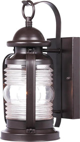 Westinghouse 3424017 6230100 Weatherby One-Light Outdoor Wall Fixture, Weathered Bronze Finish with Clear Glass, 1 | Lumora