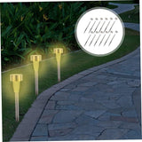 12pcs Solar Lights Patio Lights Outdoor Pathway Low Voltage Landscape Stake for Garden Decor | Lumora