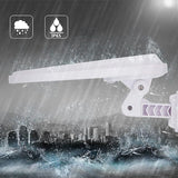 eLEDing 56-LED Solar Powered Motion Activated Light – White-Warm Outdoor Security Light with Dusk-to-Dawn Dimming | Lumora