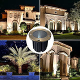 LED Low Voltage Landscape Lighting Well Lights 173 - Solid Brass In Ground Lights - Outdoor Security Flood Light | Lumora