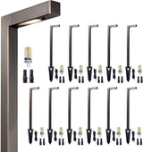 Gardenreet Outdoor Brass Pathway Lights, Low Voltage Landscape Path Lighting Wired, 12v Walkway Light LED | Lumora