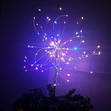 JJGoo Solar Firework Lights, 2 Pack 120 LEDs 2 Lighting Modes Solar Garden Lights Outdoor Waterproof for Yard Patio | Lumora