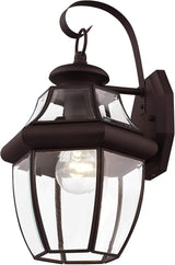 Livex Lighting 2151-03 Outdoor Lighting, 13" x 8.5" x 8.5", White | Lumora