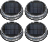 Hyuduo Solar Ground Lights Outdoor, IP65 Waterproof Pathway LED Lights with Warm White Light, Auto On/Off Sensor, 4 | Lumora
