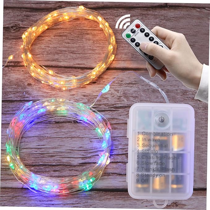 Festival Star Lights Led String Lights Remote Control USB Charging Home Garden Decor | Lumora