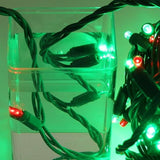 100 LED 5MM Red and Green Christmas Lights, 33FT Indoor/Outdoor String Light, Mini Lights for Garden, Patio | Lumora
