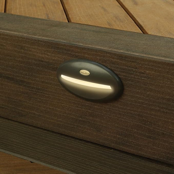 TimberTech DeckLites LED Stair Riser Light - Bronze | Lumora