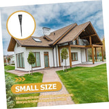 Kisangel 4pcs Solar Pathway Lights Outdoor Garden Lawn LED Solar Powered Waterproof Yard Patio Landscape Lighting | Lumora