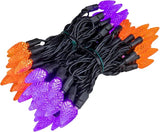 ‎‎‎Novelty Lights 24FT 70 LED C6 LED Halloween String Lights, Outdoor Christmas Tree Commercial Grade LED String | Lumora
