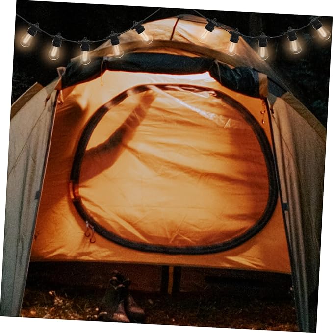 15m Outdoor Led String Lights Decorative Party Lamp Led Bulbs for Garden Patio Camping and Festivals Wear-Resistant | Lumora