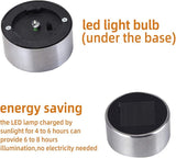 10 Pcs Outdoor Solar Pathway Lights,Stainless Steel LED Landscape Lighting,Outdoor Waterproof Solar Garden | Lumora
