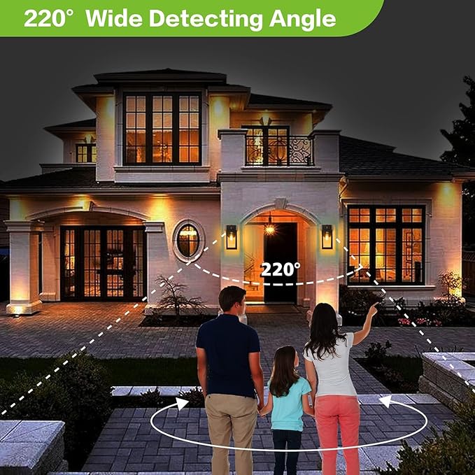 hykolity Large Outdoor Wall Light, 16 Inch Lantern, Dusk to Dawn Exterior Waterproof Sconce, Anti-Rust Mounted | Lumora