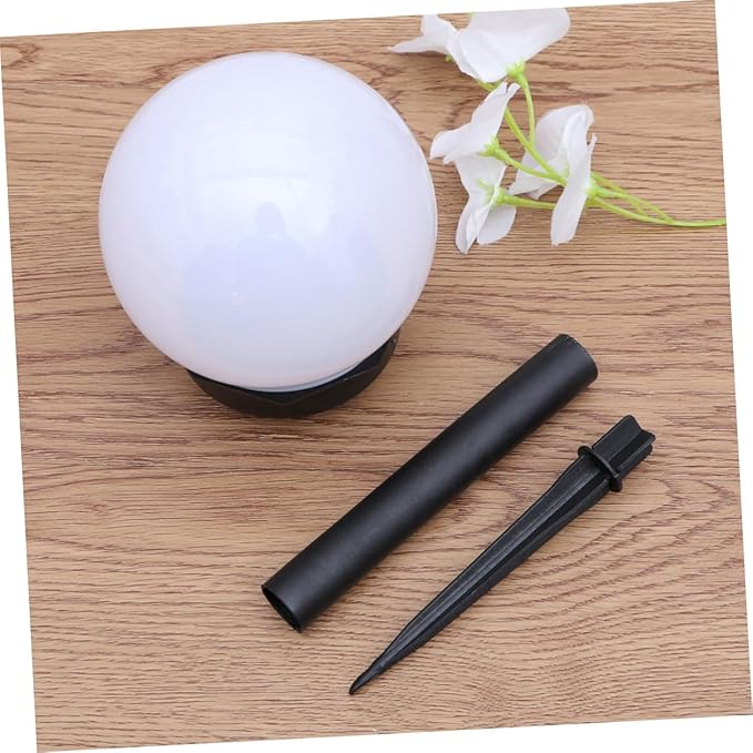 4pcs Solar Lawn Lamp Warm Light Waterproof Ground Plug Courtyard Garden Solar Path Lights Outdoor Landscape Lighting for Yard Pathway Decor