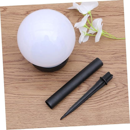 4pcs Solar Lawn Lamp Warm Light Waterproof Ground Plug Courtyard Garden Solar Path Lights Outdoor Landscape Lighting for Yard Pathway Decor