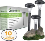 GardenBliss Best Solar Lights for Outdoor Pathway, 10 Brightest Light Set for Walkway, Patio, Path, Lawn, Garden | Lumora