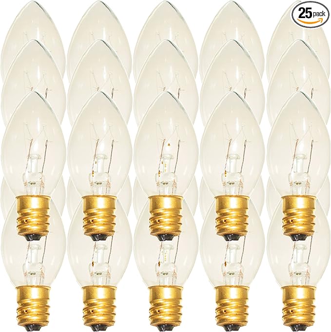 EST. LEE DISPLAY L D 1902 Indoor ＆ Outdoor String Light C9 Ceramic Christmas Steady Replacement Bulbs E17 Socket | Lumora