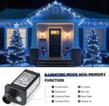 XTF2015 Christmas String Lights, 105ft 300 LED Christmas Lights 8 Modes Memory Function & Timer- UL Certified | Lumora