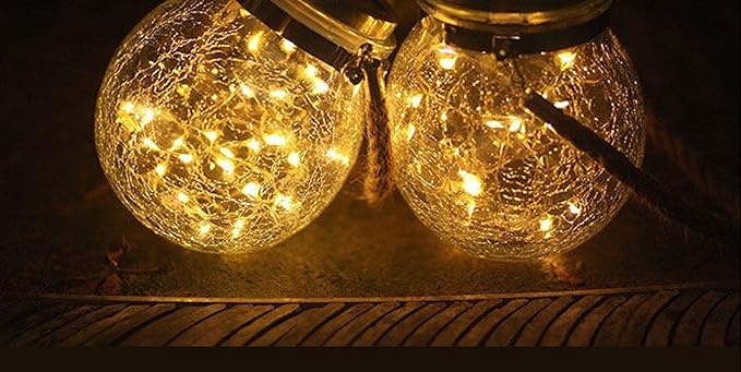 Ulalaza 2PCS Garden Solar Lights Warm Color LED Flower Stake Light Decorative Landscape Lawn Yard Outdoor Lights Lamp Body Diameter 11mm/4.3inch Height 14cm/5.5inch