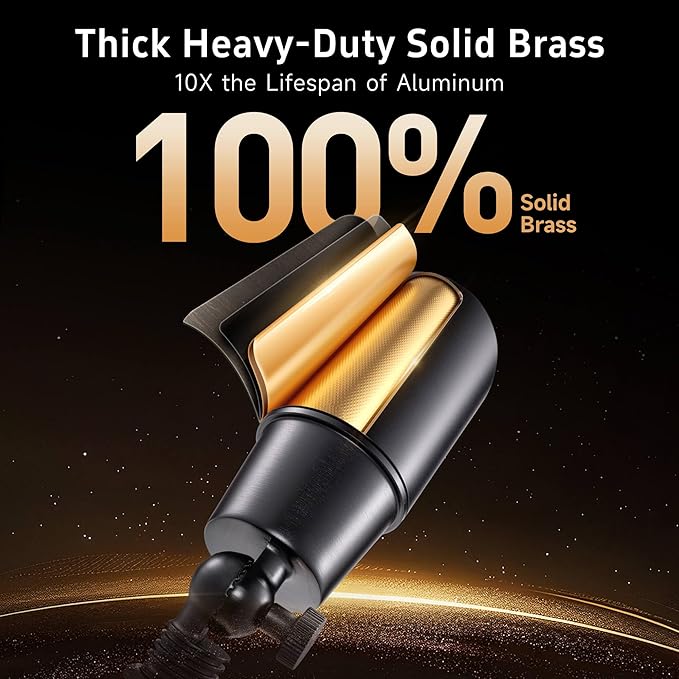 Gardenreet Solid Brass Spot Lights - Black Low Voltage Landscape Spotlight Outdoor, 12V LED Uplights Wired | Lumora