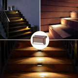 Solar Deck Lights Outdoor 16 Pack,Solar Step Lights Waterproof for Stairs,Step,Patio Front Porch,Backyard | Lumora