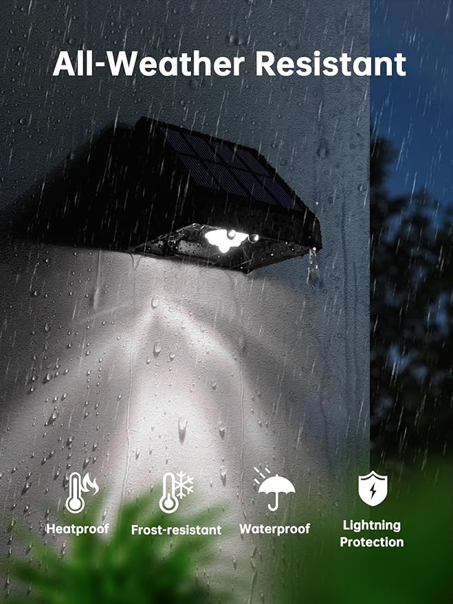 Solar Lights Outdoor Waterproof LED 6000K White Bright Lens Downlight Small Solar Light for Address, Sign, Mailbox | Lumora