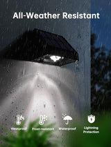 Solar Lights Outdoor Waterproof LED 6000K White Bright Lens Downlight Small Solar Light for Address, Sign, Mailbox | Lumora